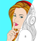Color By Number Paint Art Star Coloring Pages Alternative