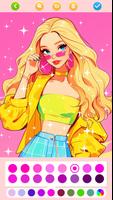 DollColor:Game mewarnai barbie screenshot 1