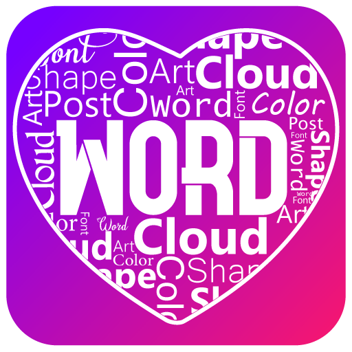 Word Cloud ☁: gerador de arte e colagem de 🌈