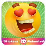 Animated Emoji Stickers 3D
