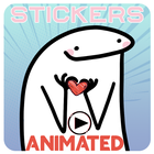 Flork Stickers Memes Animated ไอคอน