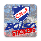 Bolso Stickers Nacional Uruguay Fútbol WAStickers icône