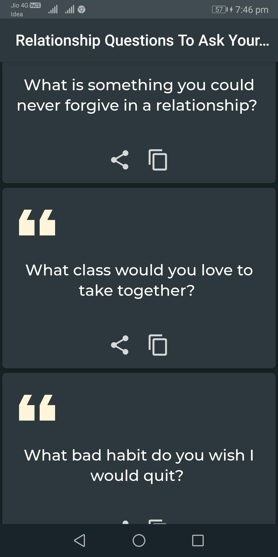 Questions to ask your Girlfriend/Boyfriend (Flirt) 13