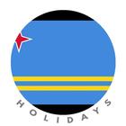 Aruba Holidays : Oranjestad Calendar ikona