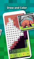 Hippo Moodeng: Color by Number screenshot 1