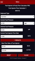 Fuel Injector & Pump Flow Calc 截图 1