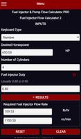 Fuel Injector & Pump Flow Calc syot layar 3