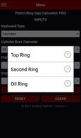 1 Schermata Piston Ring Gap Calculator PRO