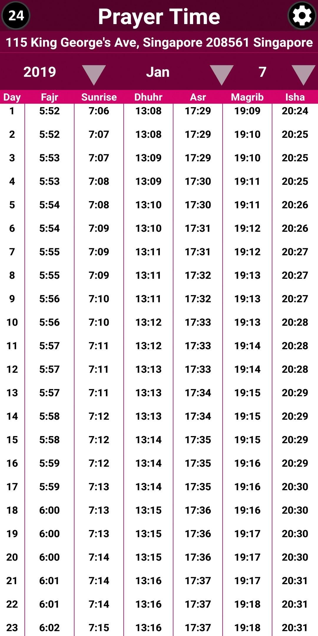 Islamic Prayer Times Download Islamic Prayer Times in Morocco Salah