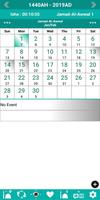 Islamic Calendar /Prayer Times /Ramadan /Qibla Screenshot 1