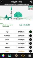 MUIS based Prayer Time & Qibla - Singapore پوسٹر