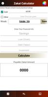 3 Schermata Zakat Calculator & Tracker
