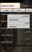 Arabic Uzbek Dictionary Affiche