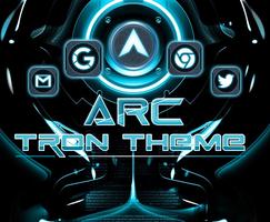 Tema Arcon Tron Launcher 2018 + Pacote de Ícones Cartaz