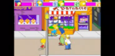 The Simpson 4 players arcade guide