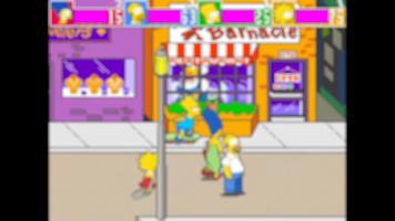 The Simpson 4 players arcade guide تصوير الشاشة 1