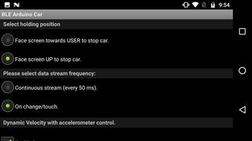 BLE RC Car screenshot 3