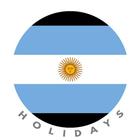 Argentina Holidays : Buenos Aires Calendar icône