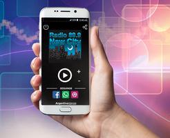 Radio FM New City 89.9 Mhz poster