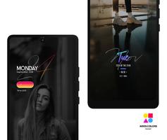 ARIES COLORS KWGT Affiche