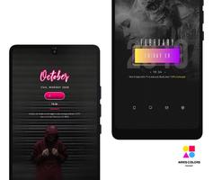 ARIES COLORS KWGT اسکرین شاٹ 2