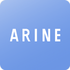 آیکون‌ 女性のヘアやコスメなどの美容トレンド情報アプリ ARINE(
