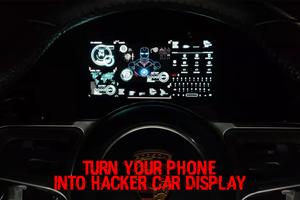 Hacker Car Mode Launcher Affiche