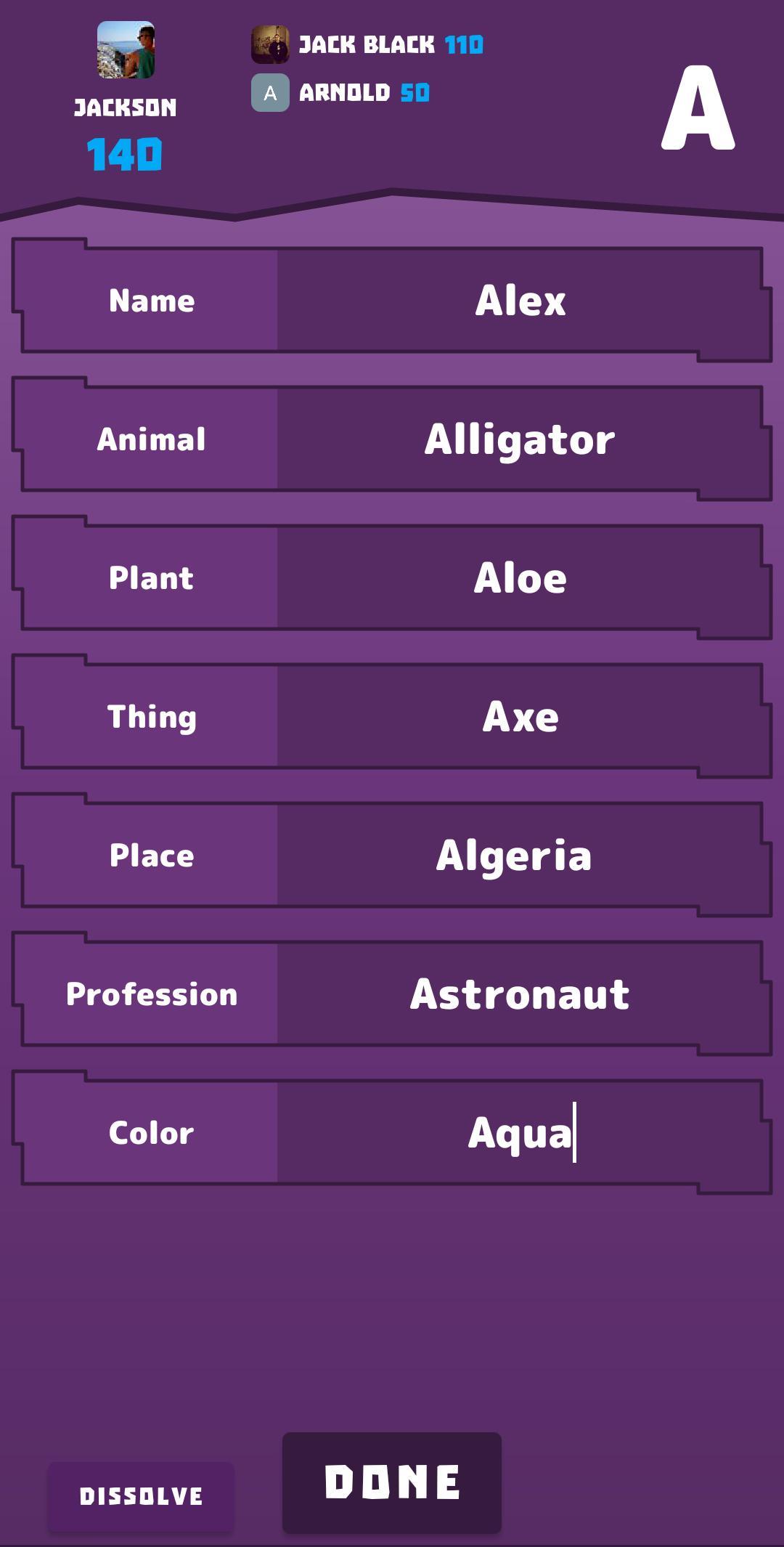 下载Name Place Animal Thing的安卓版本 下载Name Place Animal Thing的安卓版本