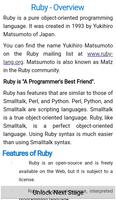 Learn Ruby Programming Languag screenshot 1
