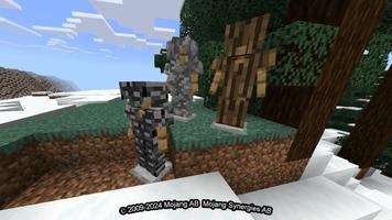 armor for minecraft پوسٹر