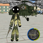 US Army Stickman Rope Hero أيقونة