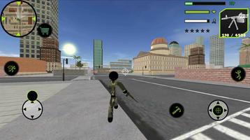 US Army Stickman Rope Hero اسکرین شاٹ 1