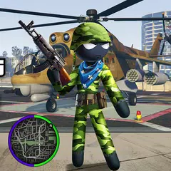 US Army Counter Stickman Rope Hero Crime OffRoad APK 下載