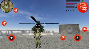 Stickman US Army Stickman Rope Hero counter capture d'écran 2