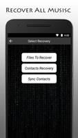 Recover Files & Contacts تصوير الشاشة 1