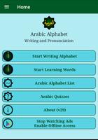 Learn Arabic Alphabet poster