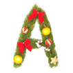 Christmas Alphabets WASticker(WAStickersApp)