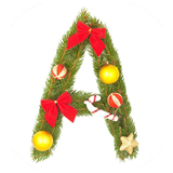 Christmas Alphabets WASticker(WAStickersApp) Zeichen