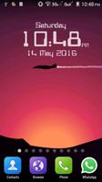 Digital Clock Affiche