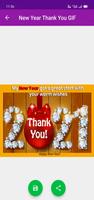 New Year Thank You GIF imagem de tela 2