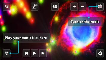 Astral 3D FX Music Visualizer Ekran Görüntüsü 1