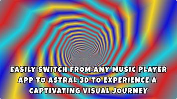 Astral 3D FX Music Visualizer imagem de tela 3