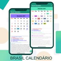 Brasil Calendário 포스터