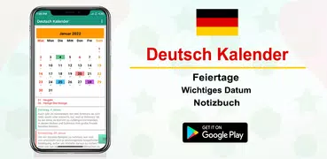 Deutsch Kalender 2023
