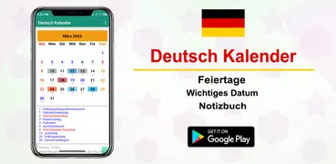Deutsch Kalender 2025