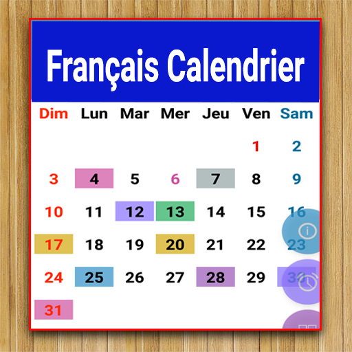 Français Calendrier 2024