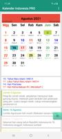 Kalender Indonesia PRO penulis hantaran