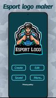 Logo Esport Maker Gaming Logos Cartaz