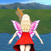 Flying Girl Runner. biểu tượng