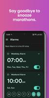 Alarm app for heavy sleepers! Affiche